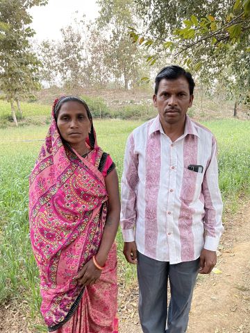 Pastor Jawahar and his wife