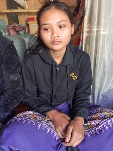 Since being kicked out of her home, Sa is now living with her Christian friend who led her to Jesus.