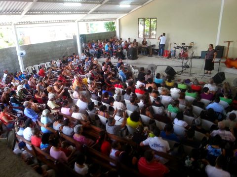 Amparo Gallo's congregation has been banned from gathering by the Cuban government.