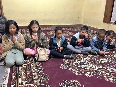Children in Bhutan are hearing the gospel and coming to faith through children's Bible clubs