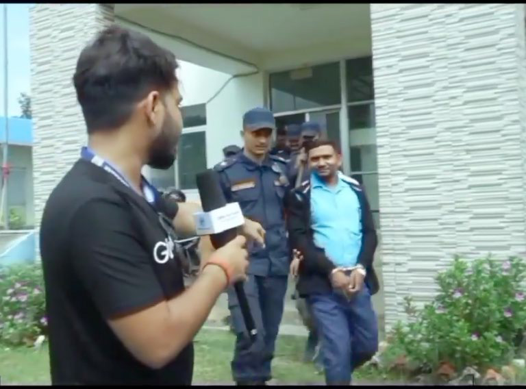 Police held elder Omkar Lohoni for six hours without any criminal charges.