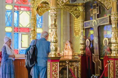 Kazakhstan has a 15% Christian population made mostly of Russian Orthodox Christians but includes some from smaller Bible churches.