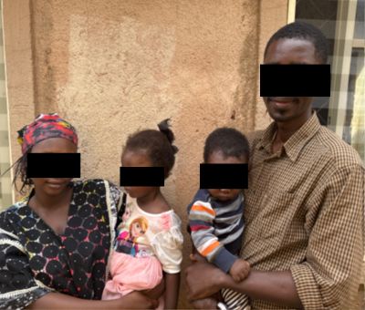 Jonathan and his family had to flee after Muslims threatened them and posted videos of them online.