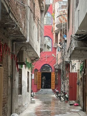 Christians continue to attend the church despite the recent attack.