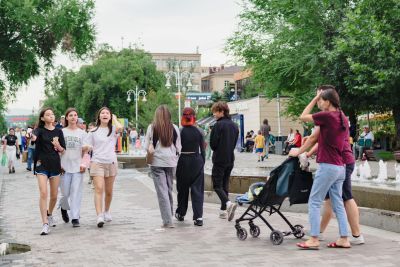The median age in Central Asia is just 26 years old.