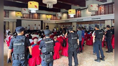 Police and security forces raided a church gathering in Sichuan Province, China, on June 14.