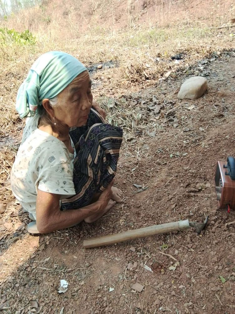 Toon Simom, 73, was driven from her home because of her faith in Jesus Christ.