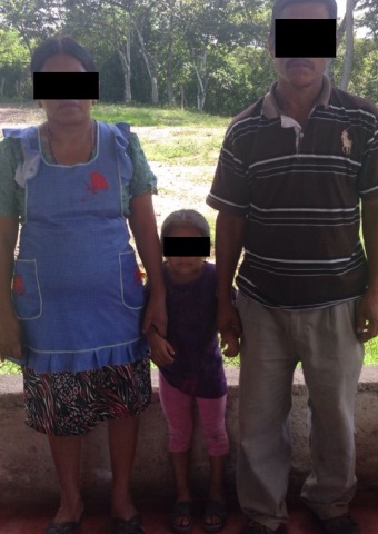 Carla was allowed to visit with her Christian grandparents after nearly a year of not seeing them because her Zapatista parents do not want her to be part of a church.
