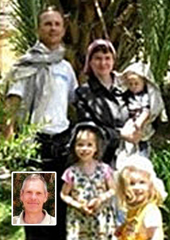 Tony, a British citizen (inset) and the Hentschel family, were abducted in June 2009 in Yemen. While the two daughters were rescued in 2010, it was confirmed this past month that the girls' parents and brother were killed. Tony's whereabouts are unknown.