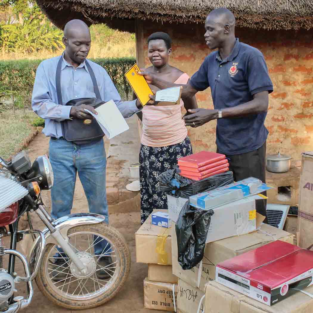VOM supplies pastors and Christian workers in Uganda with tools to help them share the gospel.