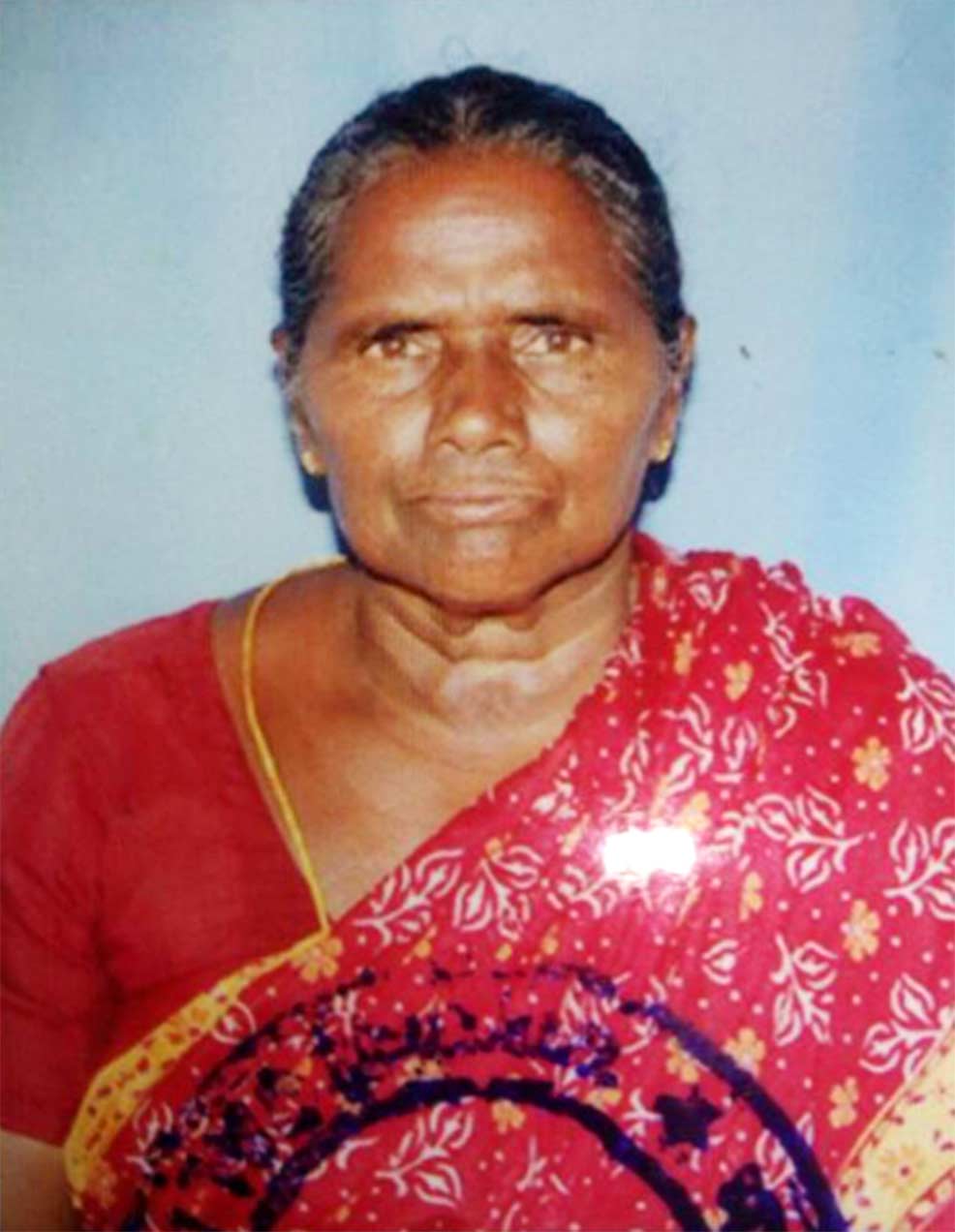 Subbaravamma's family is mourning her passing.