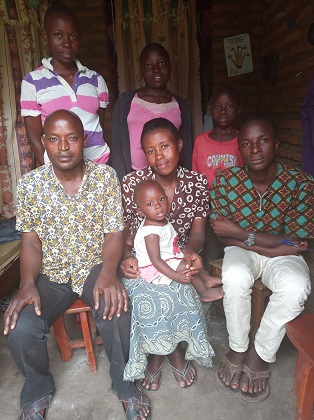 Moses and his family lived in a temporary shelter after his family kicked them out.