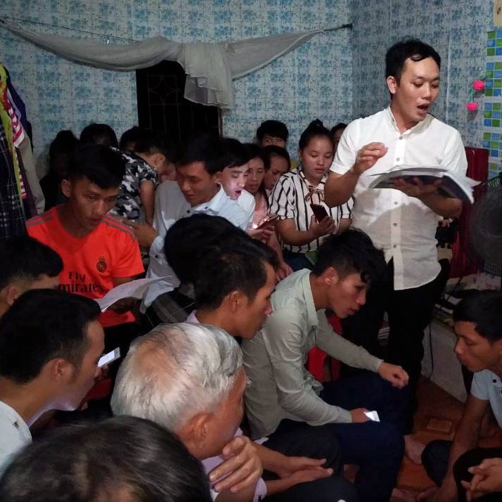 A growing house church in a major city.