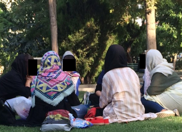 A women's meeting in Iran