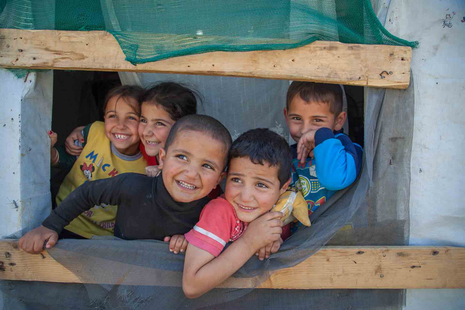 Syrian refugee children