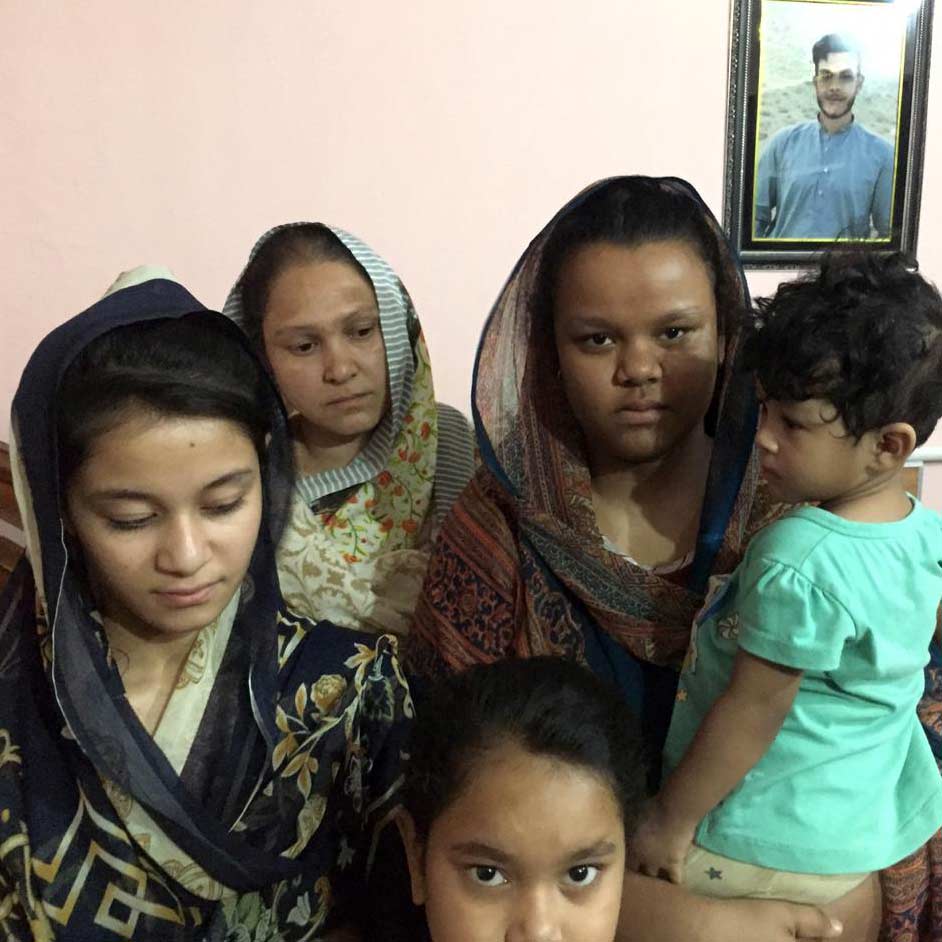 Rahib's family is thankful for the assistance that is allowing them to navigate this difficult time.