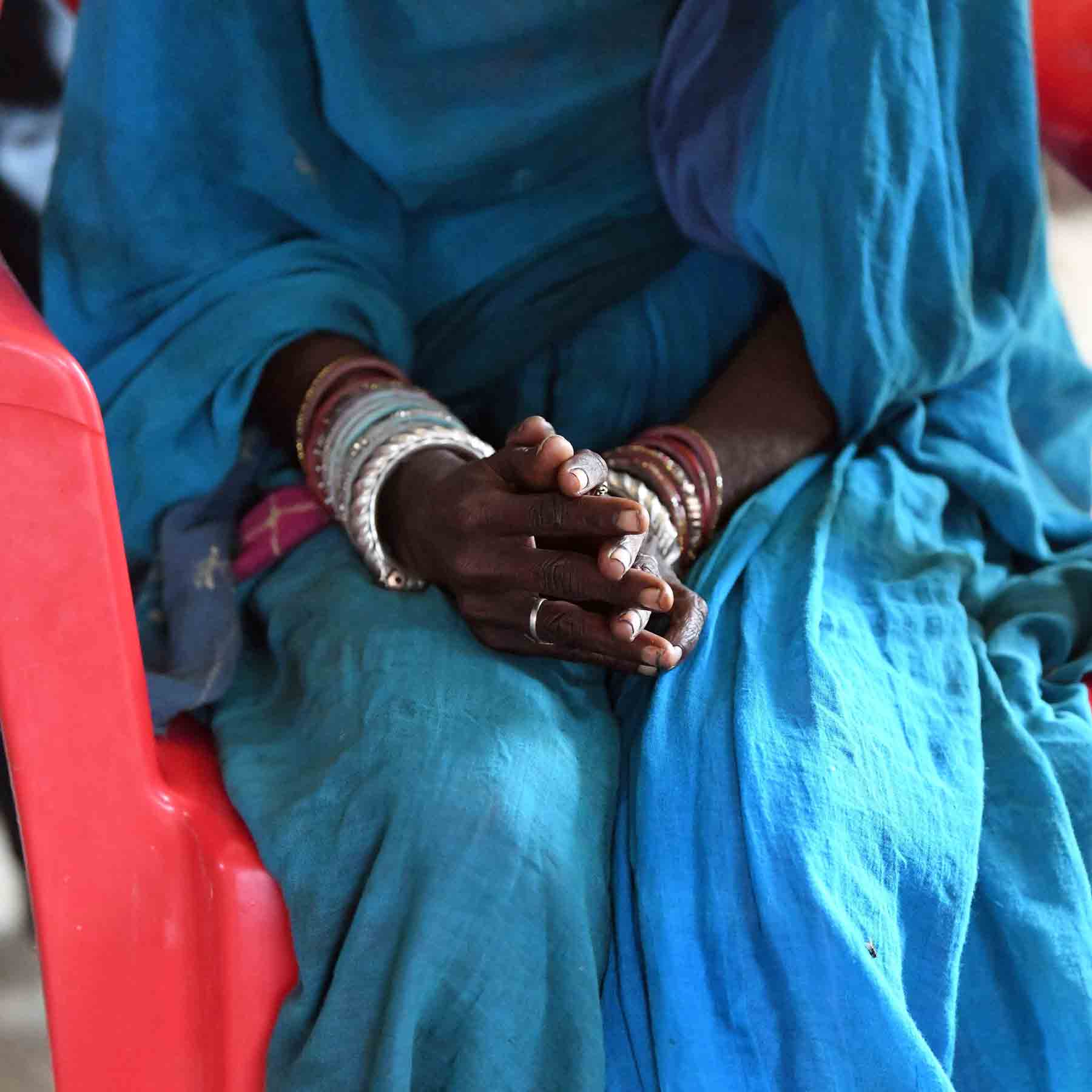 Binsa was rejected by her parents after she became a Christian.