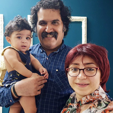 Sam, Maryam and Lydia