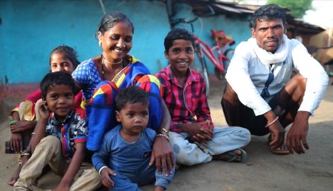One of the affected families.
