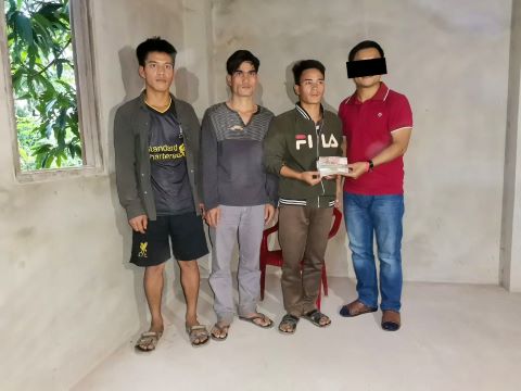 Christians in Laos who were forced out of their village are praying they can return home soon.