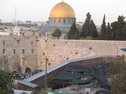 The Dome of the Rock.