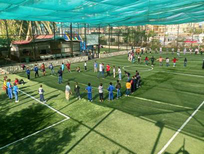 Dozens of children heard the gospel at an evangelistic sports camp in Lebanon.