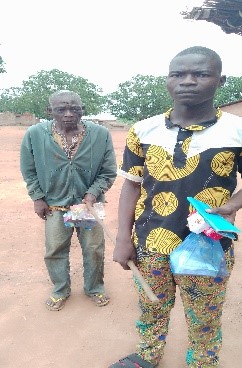 Islamists beat Francois and broke two of his ribs when they attacked his village.