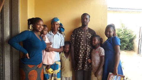 Rev. Adamu and His Family