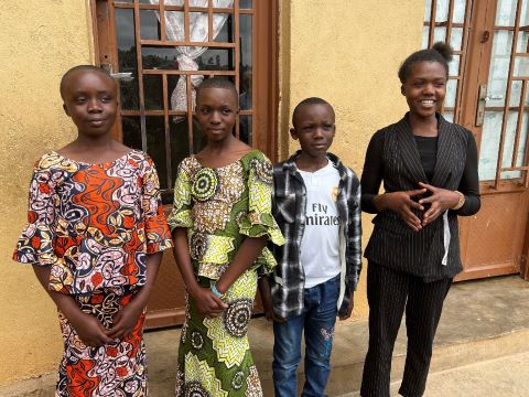 The four orphaned children