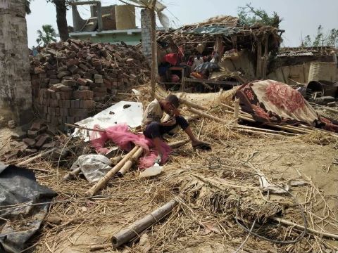 Landslides can cause severe damage in Nepal's mountainous areas.