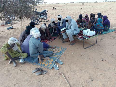 A front-line worker shares the gospel in Niger.