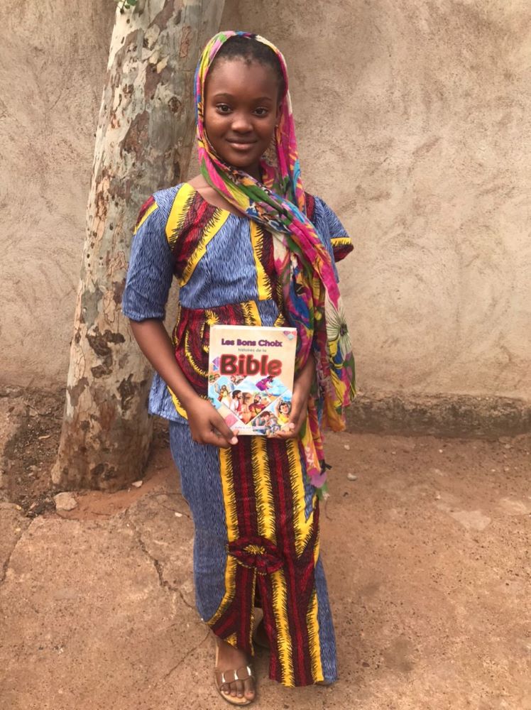 Bibles are hard to obtain in Mali, so Christians rejoice when they receive their own copy.