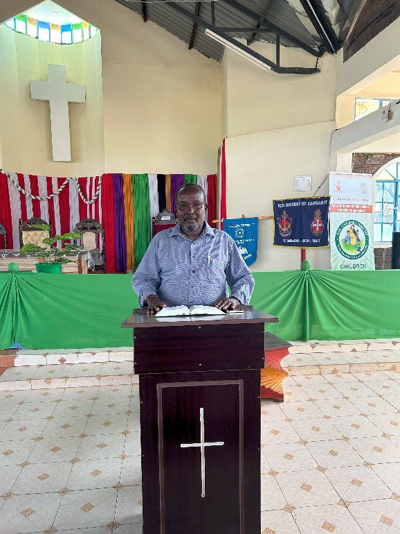 Hussein has been rejected by his family because of his faith in Christ.