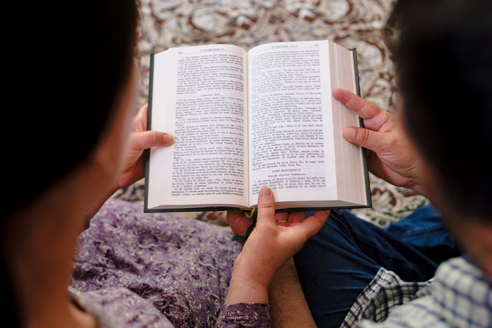 Christian Tajik parents are not allowed to teach their children about the Bible.