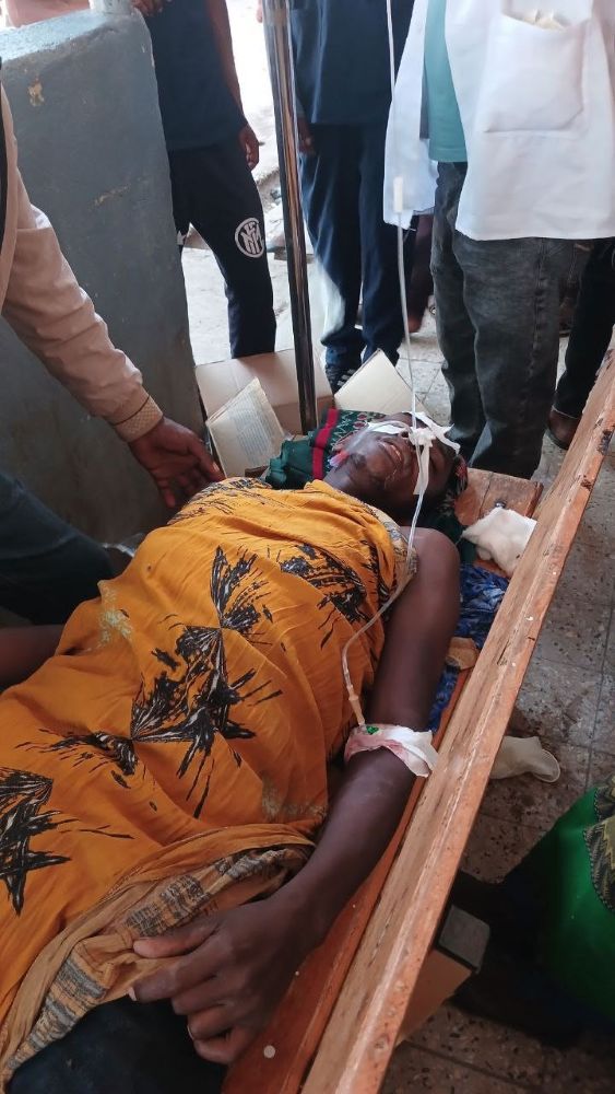 Ibrahim was shot because of his Christian witness. He died in the hospital.