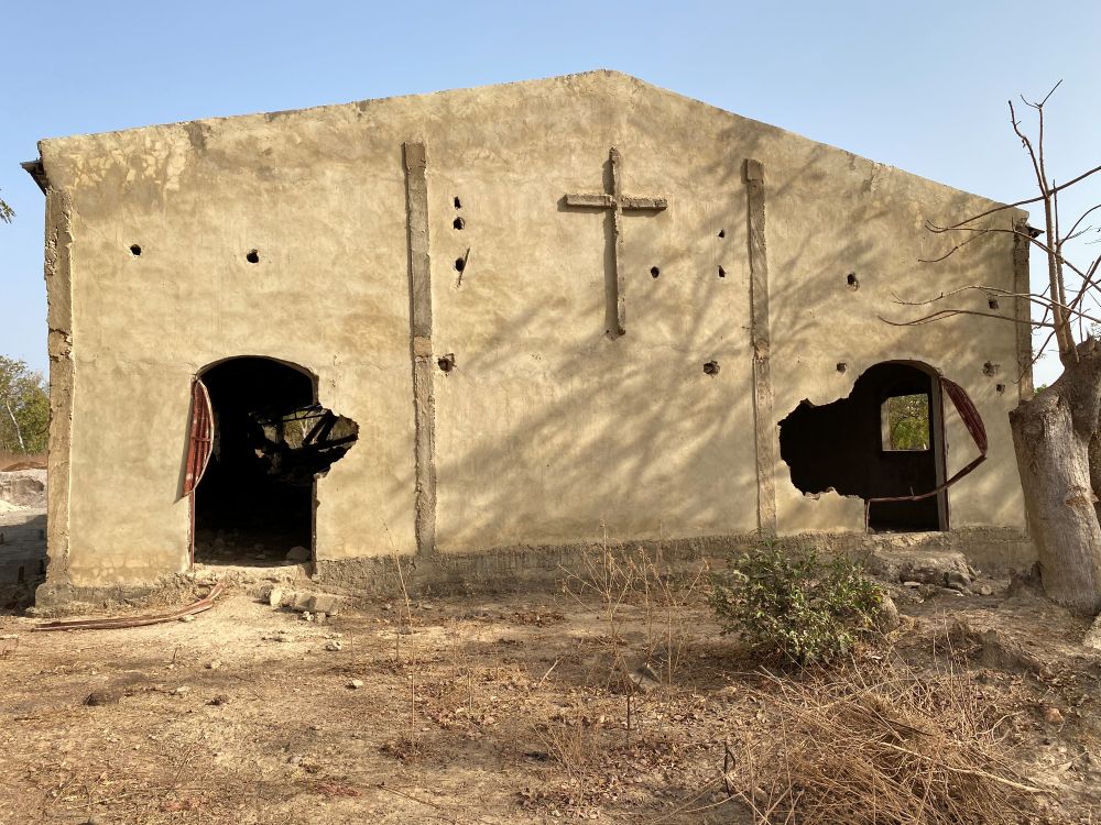 A church in Burkina Faso.