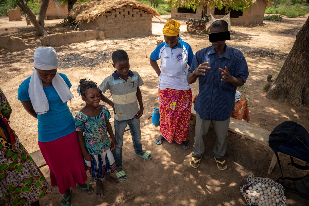 This Burkinabe pastor and his family fled during an Islamist attack.