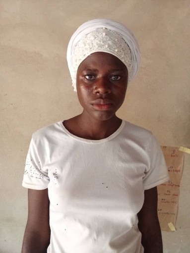 Daniela has been rejected by her parents for following Christ.