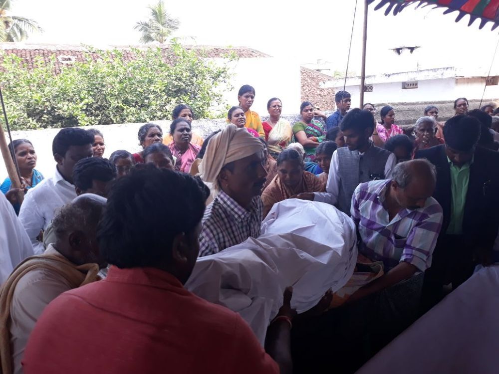 Burial customs can trigger violent reactions in India.