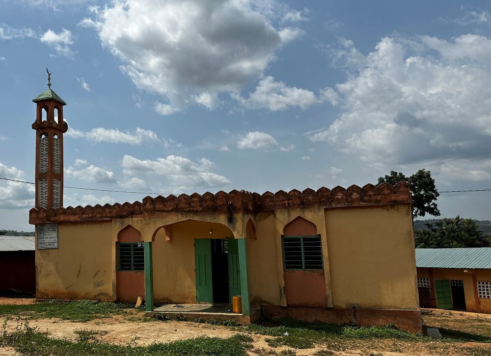 While Christians make up 45% of Togo's population, 15% are Muslim and mosques like this one are common in northern Togo.