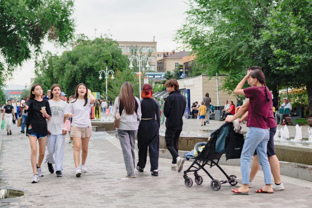 The median age in Central Asia is just 26 years old.