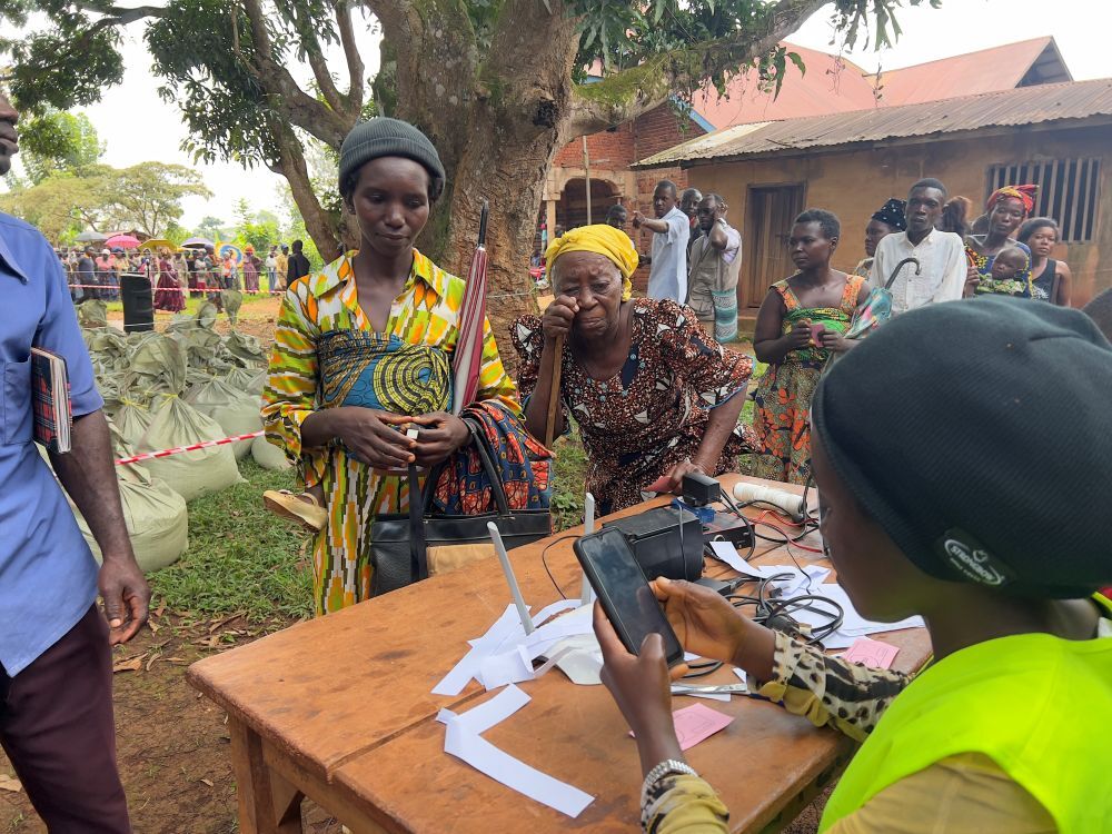 Thousands of Congolese like these women have been displaced by violent Islamists in the eastern DRC.