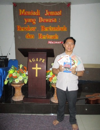 Pastor Dasilve Sondakh was forced to move his congregation elsewhere when the government shut down the church in Indonsia.
