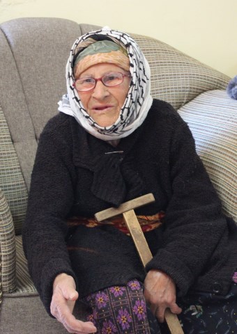 Miriam is the only Christian left in her Iraqi village and is being looked after by Kurdish neighbors and the local church