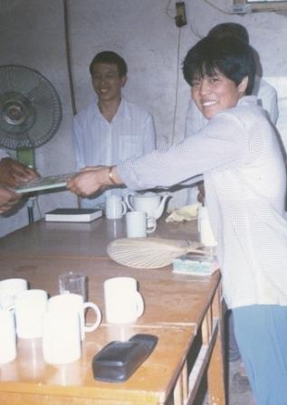 Li Ying spent more than 12 years in prison for publishing a Christian magazine in China. She was released in December 2011.