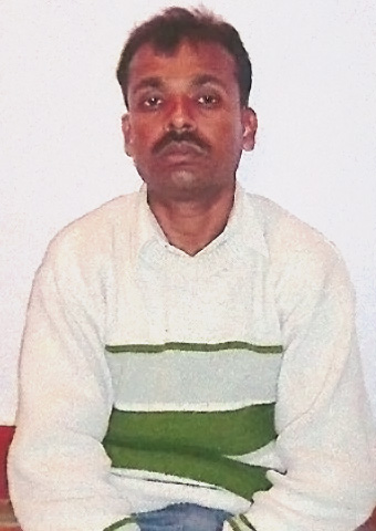 This is one of several church members who was attacked for his faith by Hindu radicals.