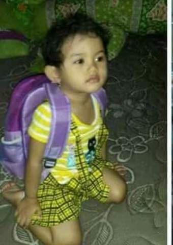 Intan Olivia Marbun, 3, was killed after a terrorist bombed her church in Indonesia.
