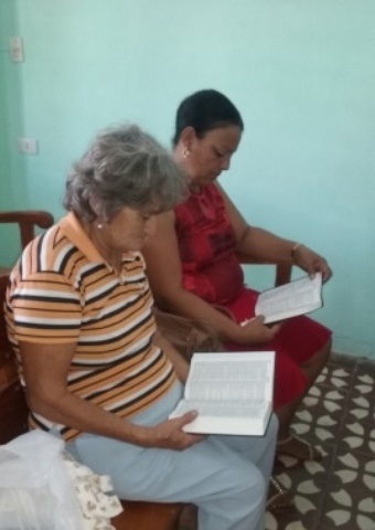 Two members of a Cuban church continue to meet for worship services despite difficulties in the country.